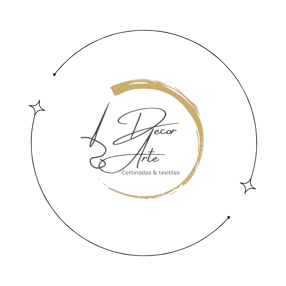 Logo Decor Arte - Cortinas premium